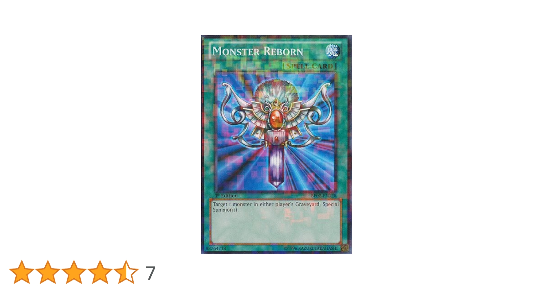 Amazon.co.jp: Yu-Gi-Oh! - Monster Reborn (BP02-EN128